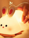 Cute Silicone Night Lights Sheep Cartoon Bedroom Lamp For Children's Room Decor Rechargeable Timing Dimming Sleep Night Light - Alladin Co LTD