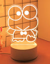 Girly Heart 3d Night Light Girl Bedroom Soft Light Table Lamp - Alladin Co LTD