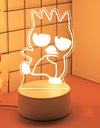 Girly Heart 3d Night Light Girl Bedroom Soft Light Table Lamp - Alladin Co LTD